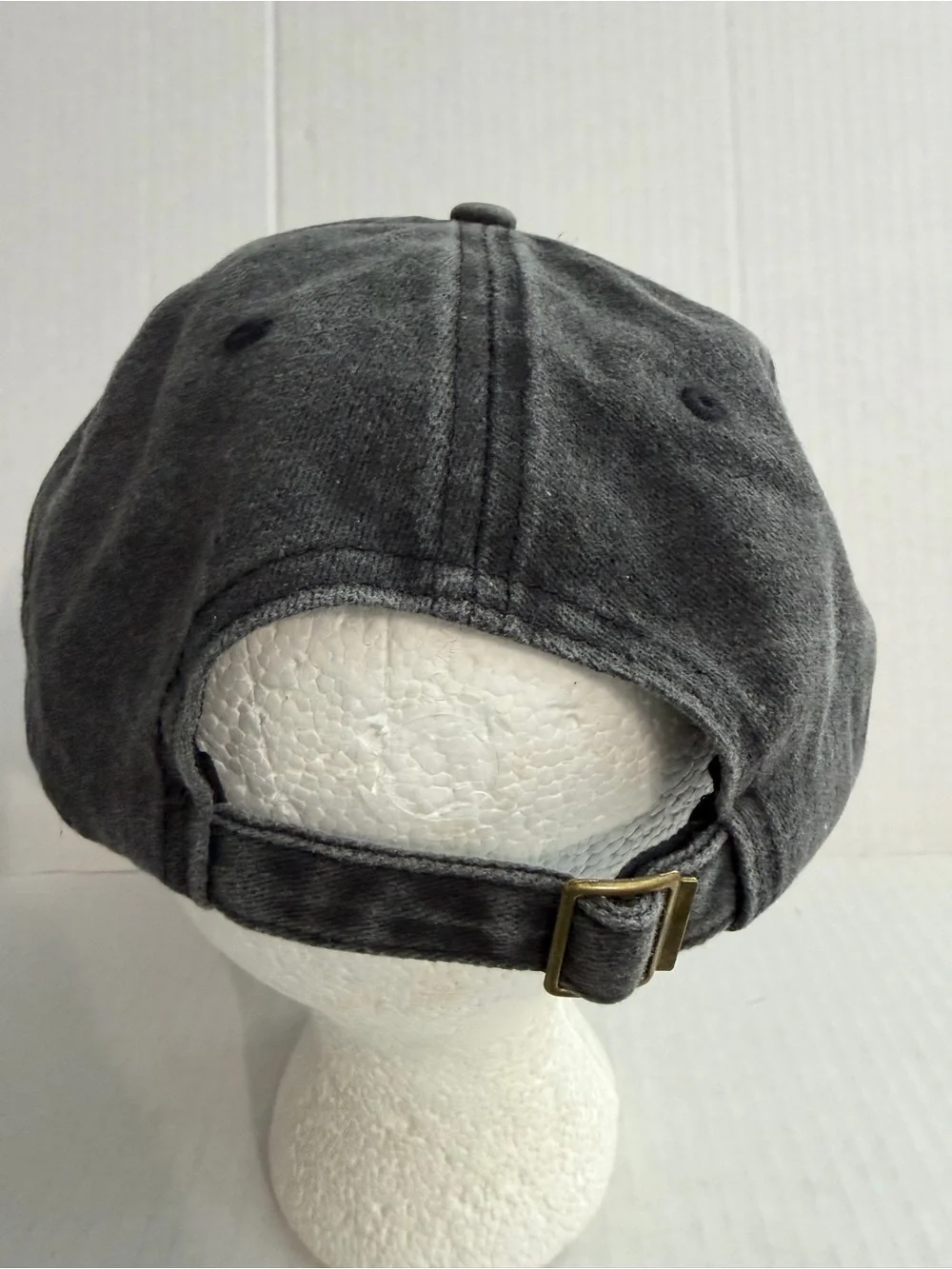 Black Baseball Cap with Pink Ribbon 